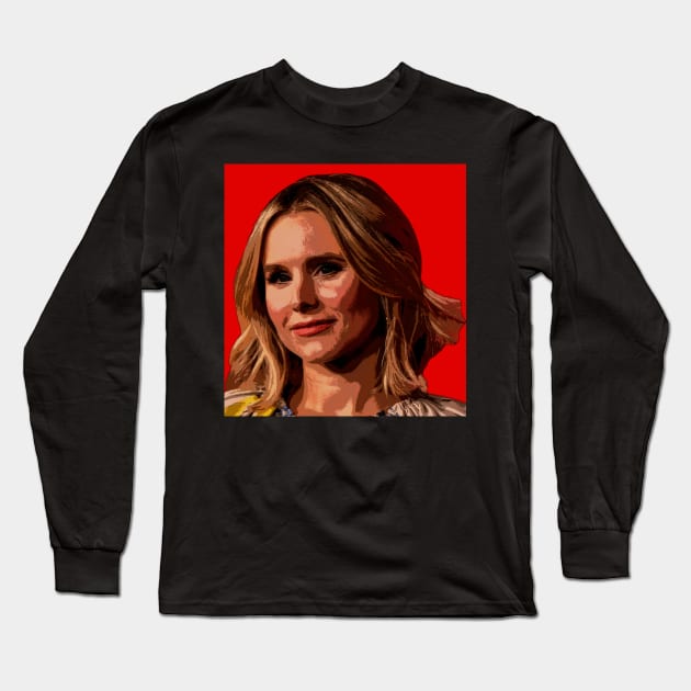 kristen bell Long Sleeve T-Shirt by oryan80